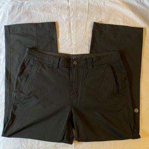 Lululemon Tech Pants - Men’s 40x32 - Black Pinstripe
